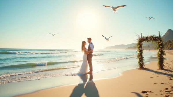 Se dire oui les pieds dans le sable : vivre un mariage unique au bord de l'océan à pornic